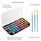 48 Colors Washable Watercolor Paint Set with 3 Brushes and Palette, Non-toxic Paints Sets for Kids, Adults, Beginners Artists, Make Your Painting Talk